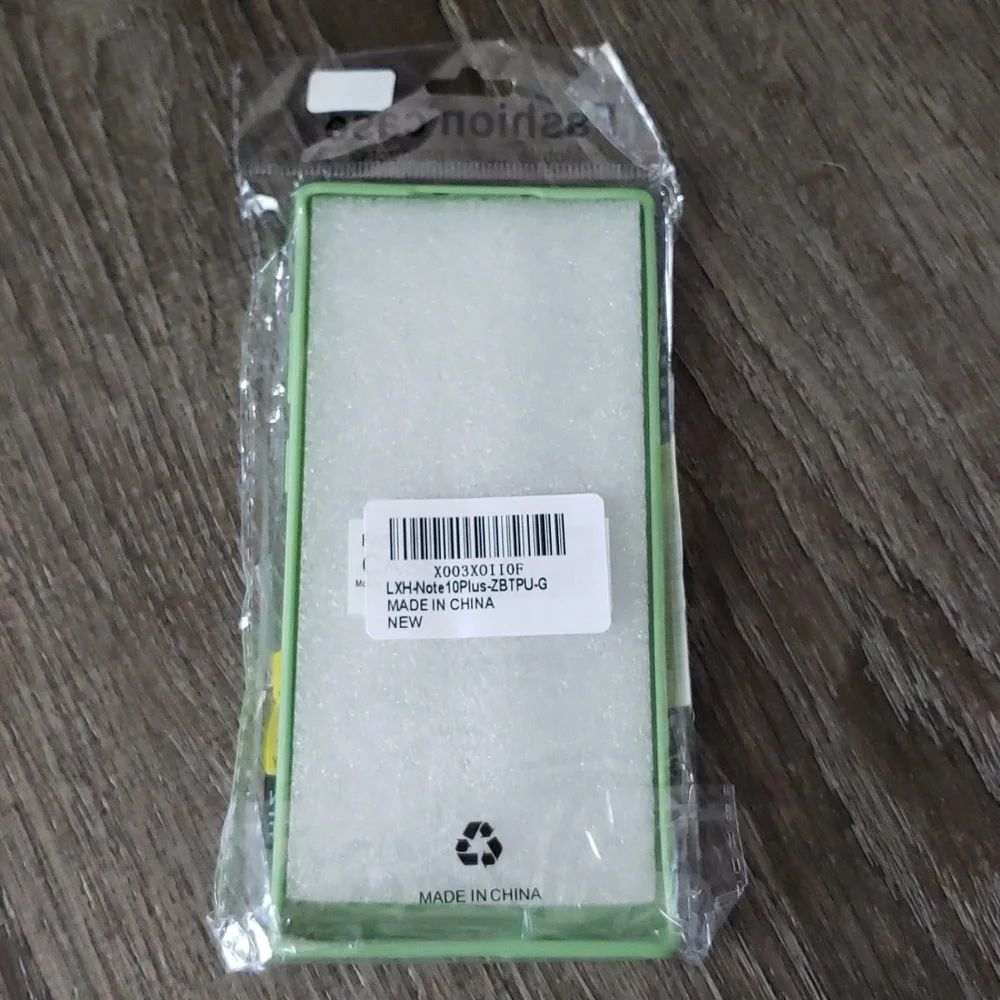 Samsung Note 10 Plus Flexible Green Phone Case